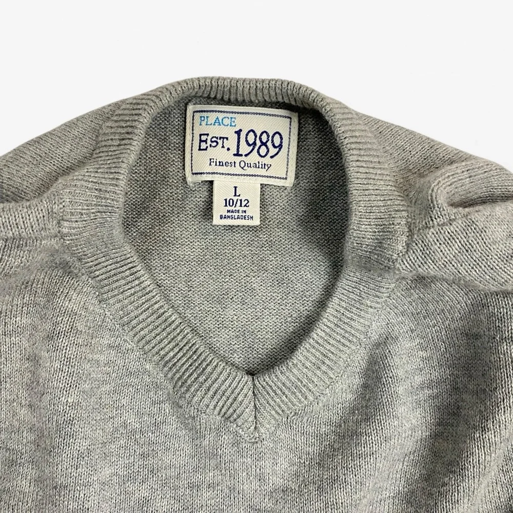 Boys Youth Champion & The Children's Place Hoodie Sweater Bundle Black Gray M-L - Picture 3 of 6